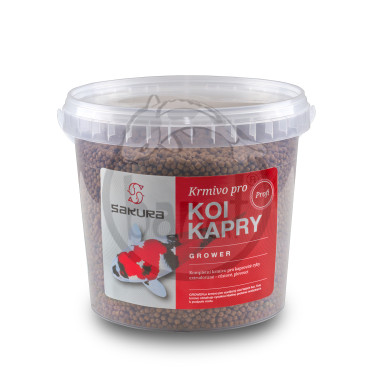 Grower - 3 mm kbelík 2 l (950 g) krmivo pro koi