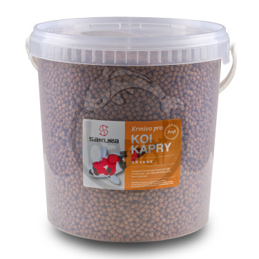 Orange - 6 mm kbelík 10 l (4400 g) krmivo pro koi
