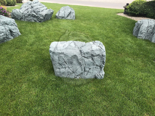 Giant rock model 5 - umělý kámen šedý 86 x 50 cm