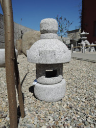 Japonská žulová lampa Misaki 35 cm