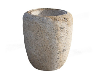 Kamenná nádržka Natsume 20 cm - žlutý granit