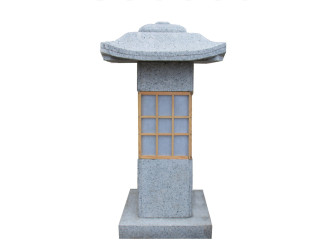 Japonská vstupní lampa 120 cm - šedý granit