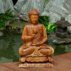 Buddha 80 cm - dřevořezba