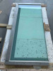 Průhledové sklo pro jezírka 150 cm x 50 cm