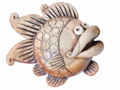 Keramická ryba k zavěšení - 15 cm