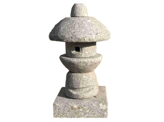 Japonská lampa Shizen 45 cm - granit