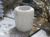 Kamenná nádržka Natsume 45 cm - žlutá žula