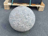 Vývěrová koule 40 cm - šedá žula