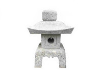 Japonská lucerna Square Yukimi 30 cm - žula