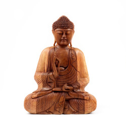 Buddha Vitarka Mudra 60 cm - dÅ™evoÅ™ezba
