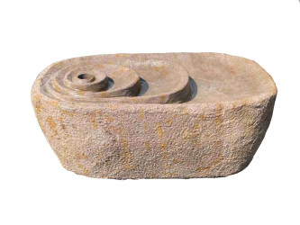 Vývěrový kámen 51x20x30 cm - žlutý pískovec