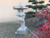 Japonská lampa Rankei 120 cm - šedá žula