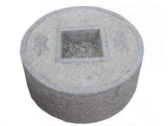 Kamenná nádržka Fusen Bachi 45 cm - granit