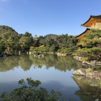 |5301| | Chrám Kjóto Kinkakuji - Zlatý pavilón