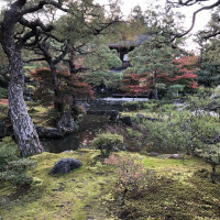 |5222| | Chrám Kjóto Ginkakudži - Stříbrný pavilon
